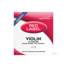  RED LABEL VIOLIN SET 4/4 MED