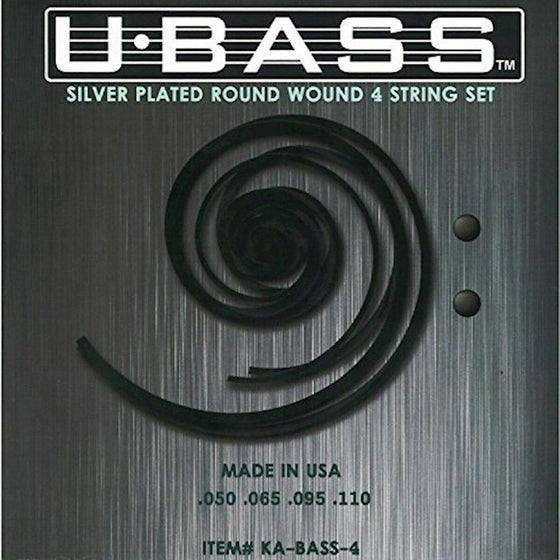 Ukulele Accessory Strings Set UBASS Metal Round Wound