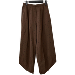 Lantern Pants with Button Leg in Dots
