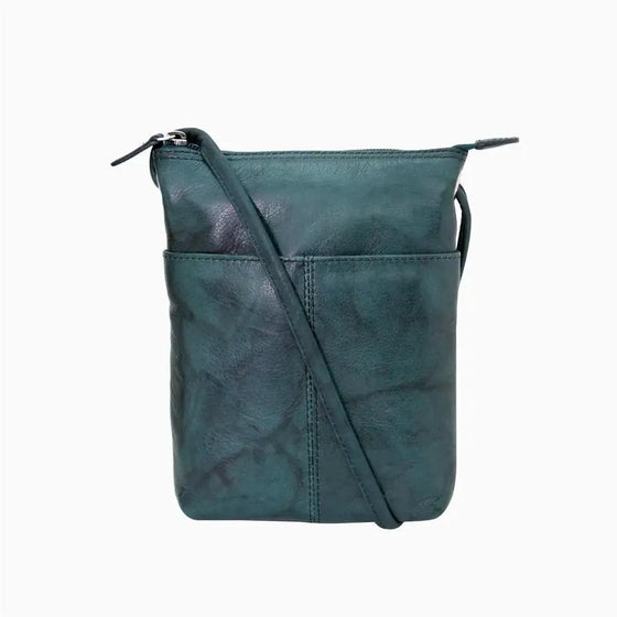 Leather Mini Sack Crossbody