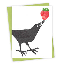  Strawberry Grackle Card