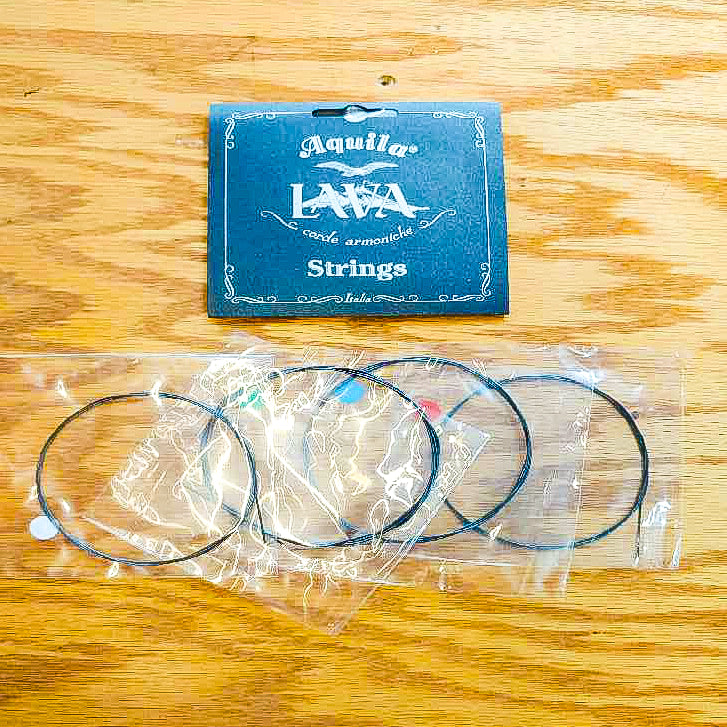 Ukulele Accessory Strings Set Aquila Lava Concert