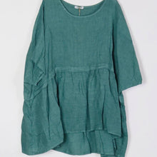  Linen Tunic in Teal
