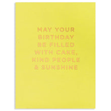  MAY YOUR BIRTHDAY BE FILLED WITH CAKE | LAGOM BIRTHDAY CARD