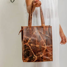  Tote Leather Bag Vintage Style