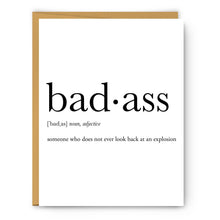  Badass  Definition - Everyday Card