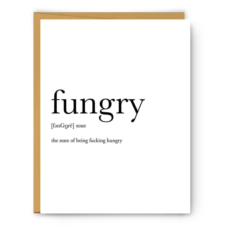 Fungry Definition - Everyday Card