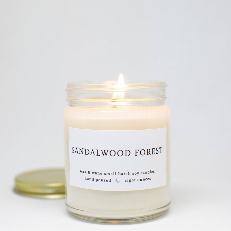 Sandalwood Forest Modern Soy Candle