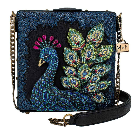 Show Your Colors Crossbody Peacock Handbag