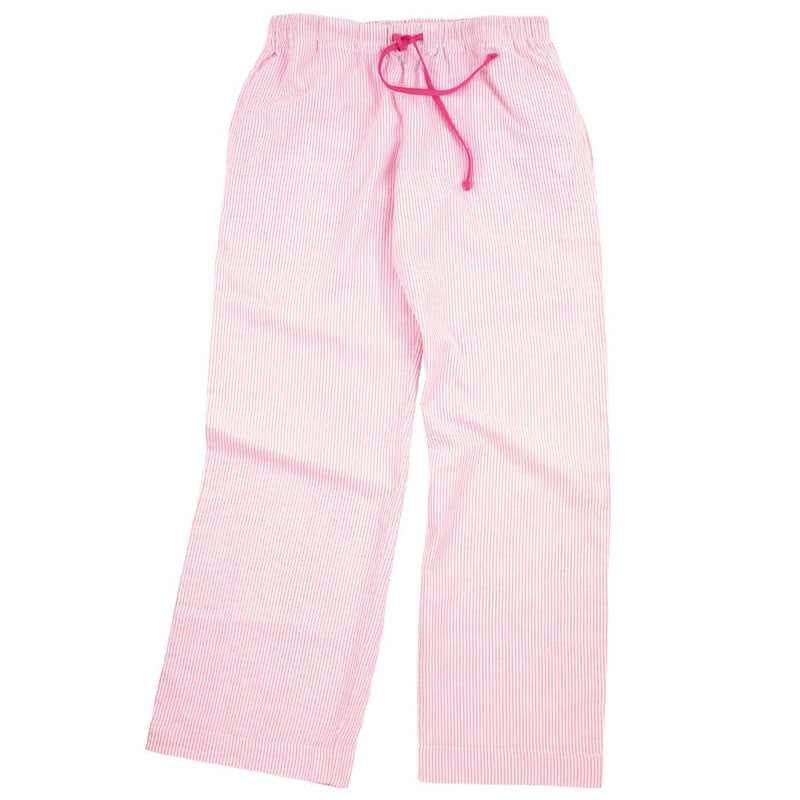 Pink Seersucker Lounge Pants