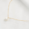 Single Pearl Baroque Necklace: 20"