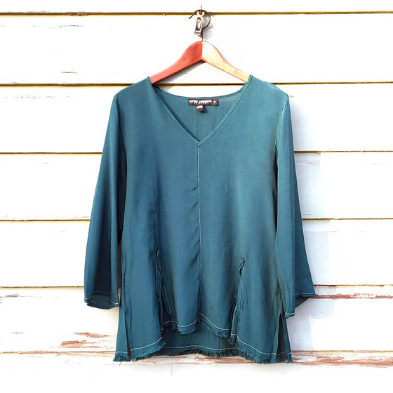 Durbin Blouse Turquoise