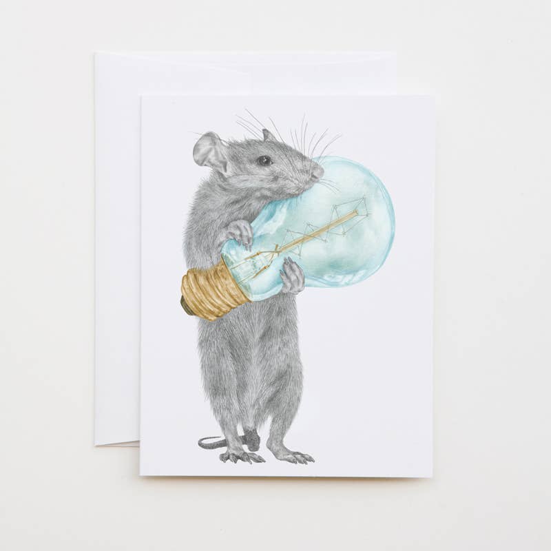 Griffith Sucrecoeur Rat Note Card