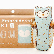  Horned Owl - Embroidery Kit