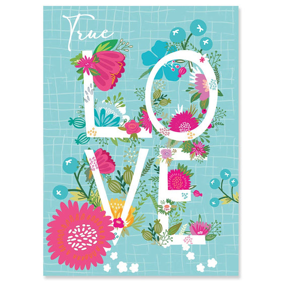 TRUE LOVE | J&M MARTINEZ ANNIVERSARY CARD