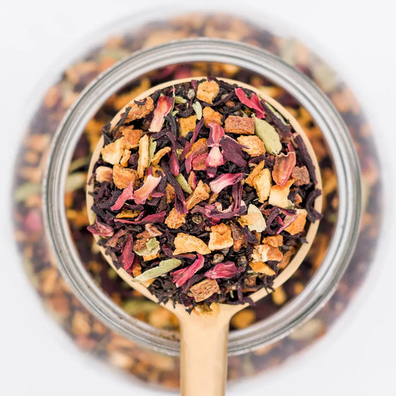 Jaipur Summer - Hibiscus, Orange Peel & Cardamom Black Tea