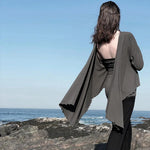 Versatile Bamboo Wrap Jacket