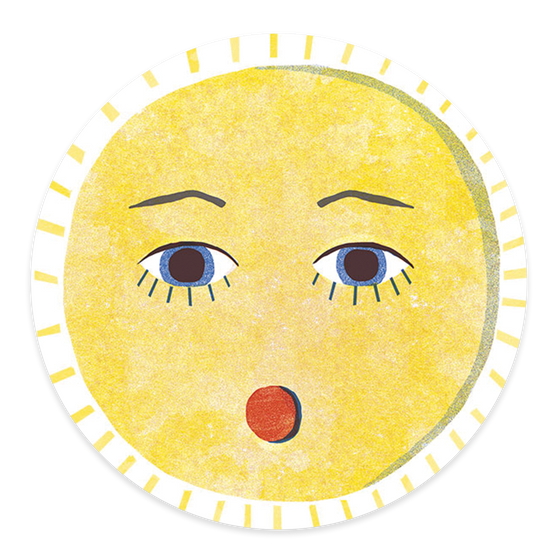 Sun | Soleil - individual sticker