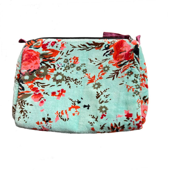 Rome Velvet Pouch Wildflower