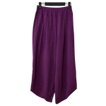 Lantern Pants with Button Leg in Dots