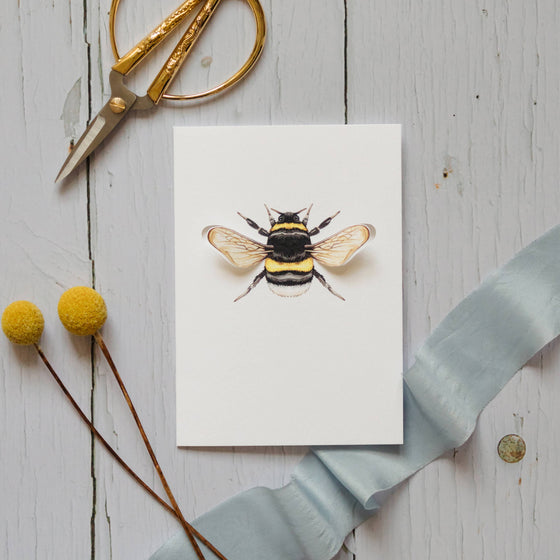 Bumble Bee 3D Greetings Card