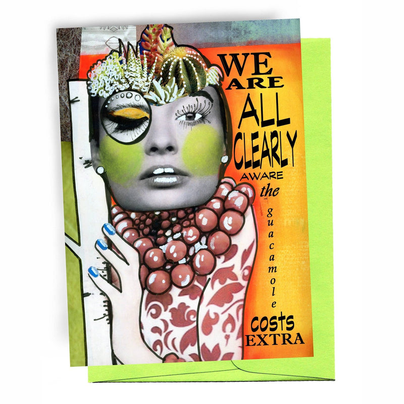 Guacamole Greeting Card