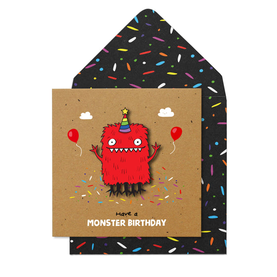 Red Monster Birthday