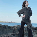 Versatile Bamboo Wrap Jacket