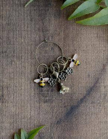  Bee and Bloom Stitch Markers