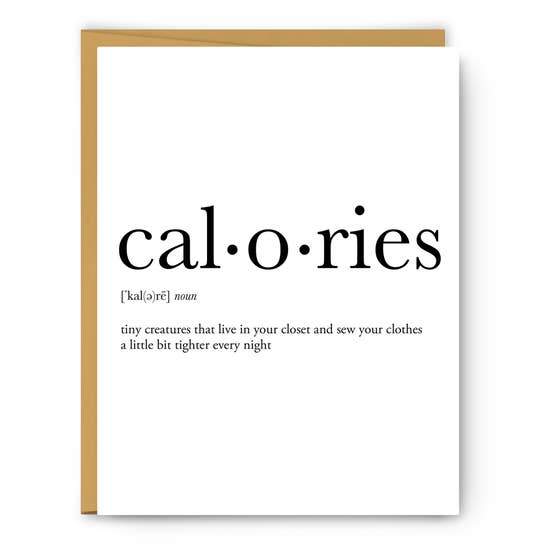 Calories Card