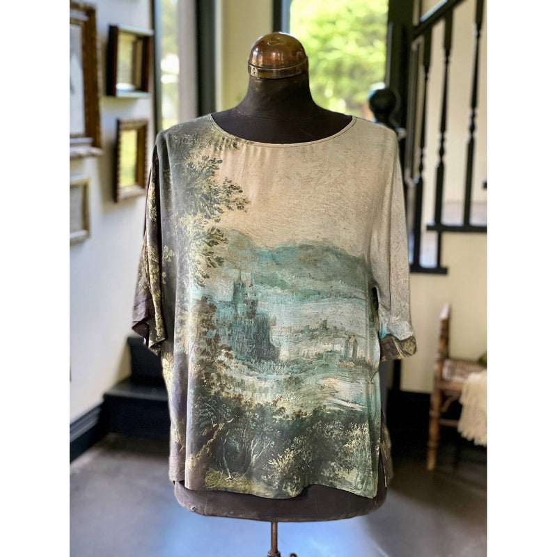 Castles In The Air Tee Luxe Bamboo Tunic Shirt