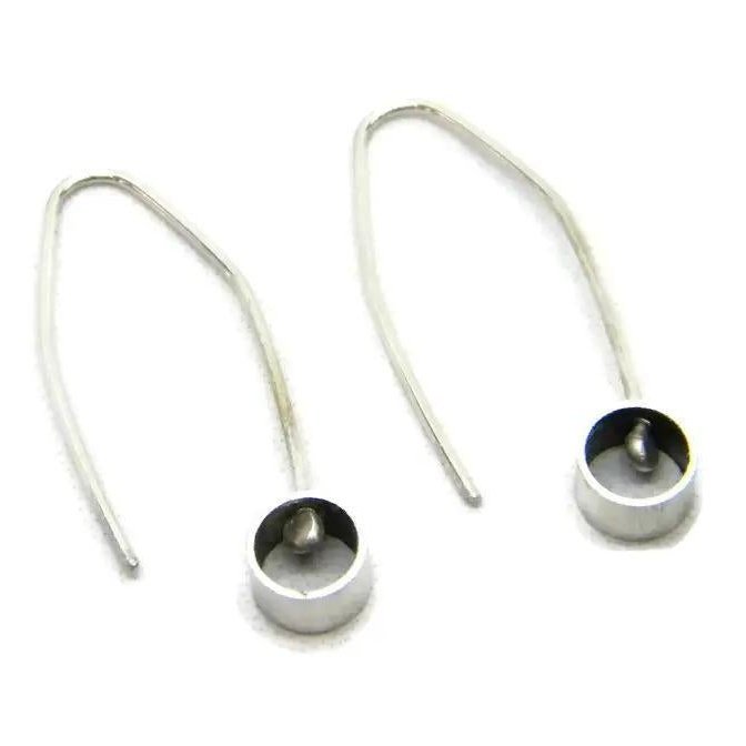 Minimalism Small Cylinder Earring