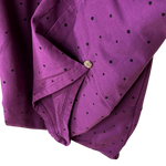Lantern Pants with Button Leg in Dots