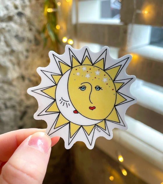 Sun Moon Sticker