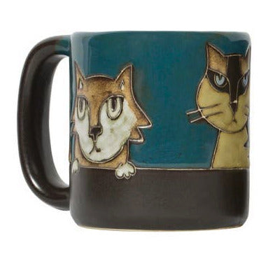 Stoneware Cat's Meow Mug
