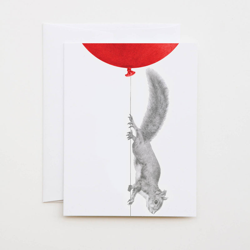 James Willoughby Red Squirrel Greeting Card