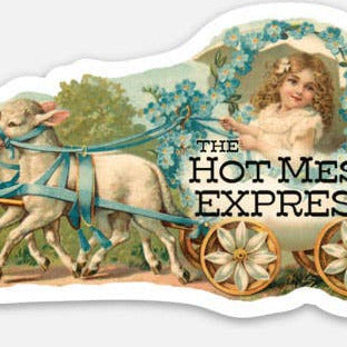 Hot Mess Express Sticker