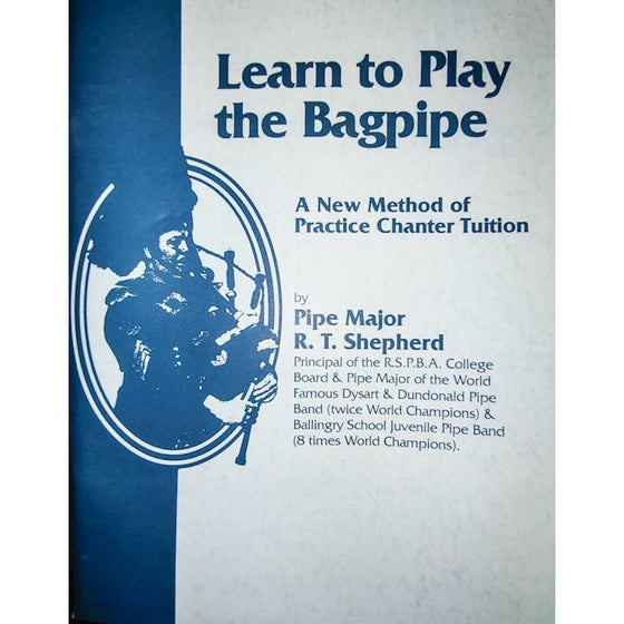 Bagpipe Accessory Book Learn to Play by T. Shepherd