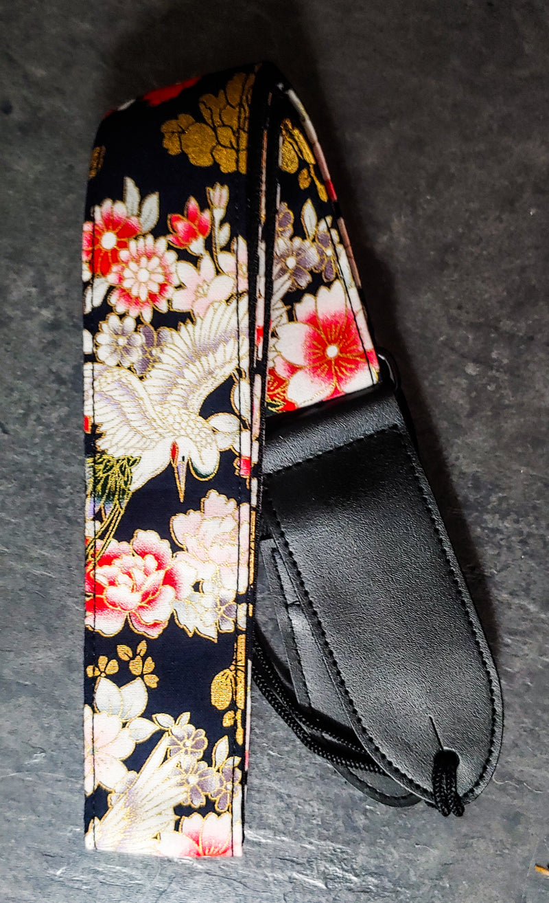 Guitar Accessory Strap Floral