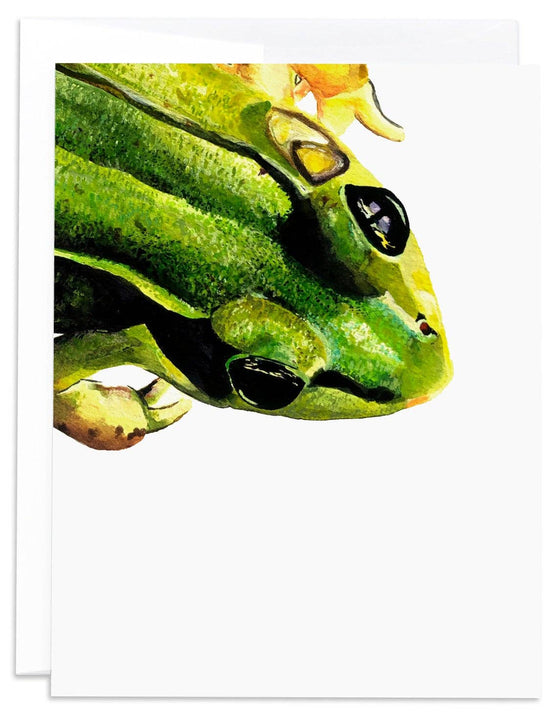 Frog Note Card