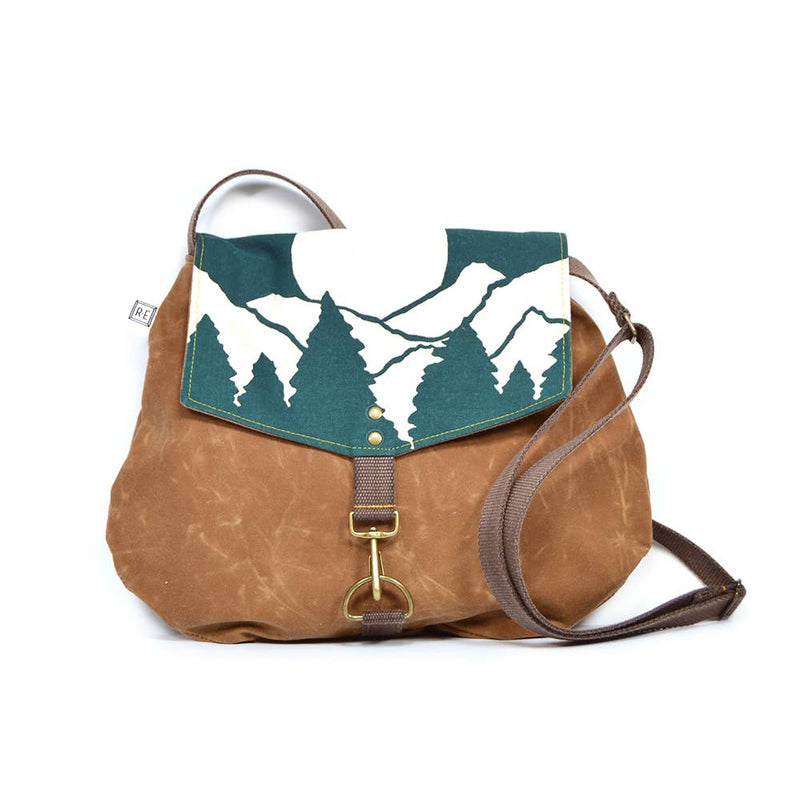 Satchel - Vista // Mountain Print Crossbody Bag