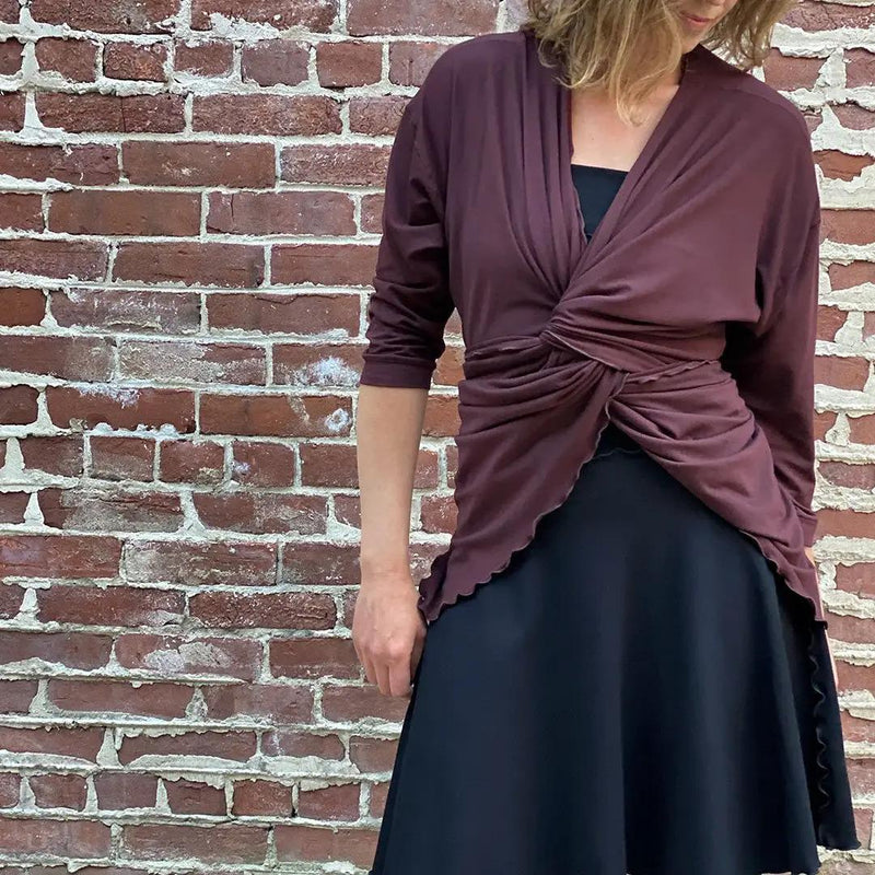 Versatile Bamboo Wrap Jacket