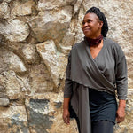 Versatile Bamboo Wrap Jacket