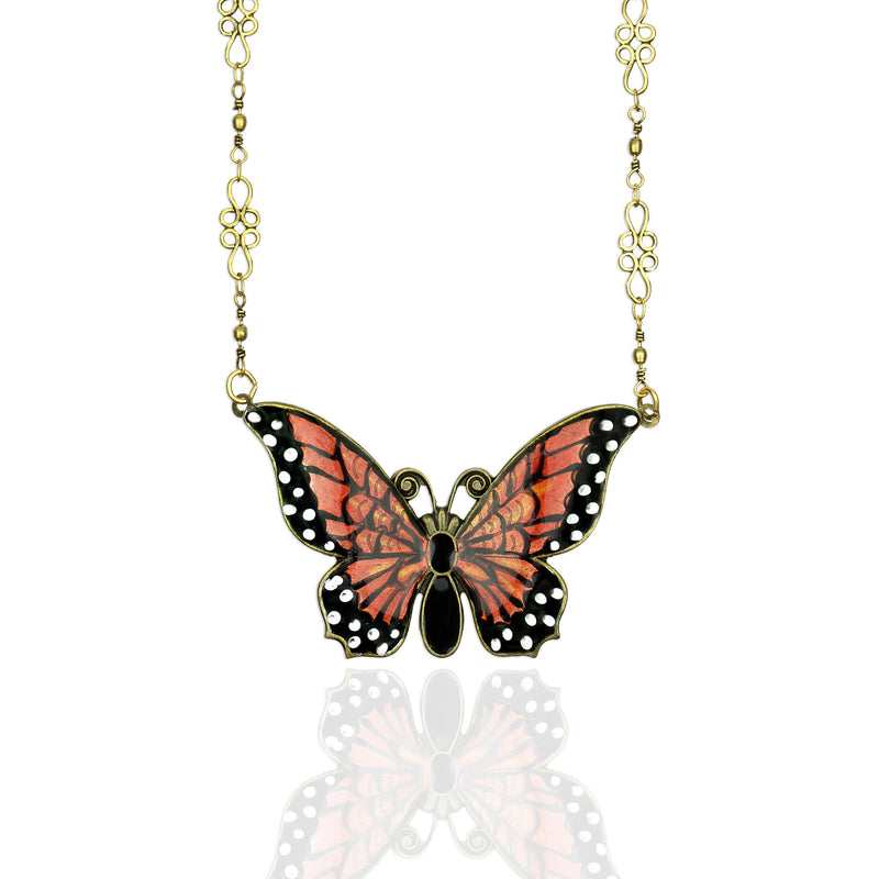 Nainae Monarch Butterfly Necklace