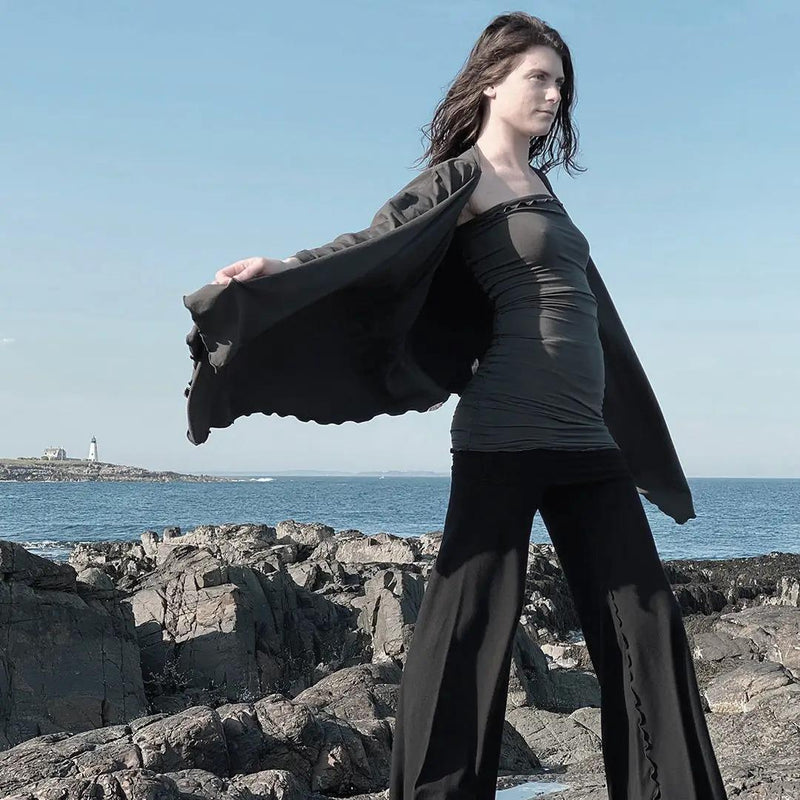 Versatile Bamboo Wrap Jacket