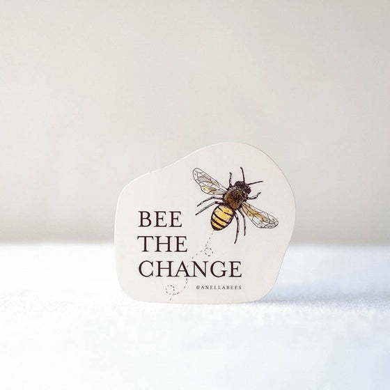 Bee the Change Sticker