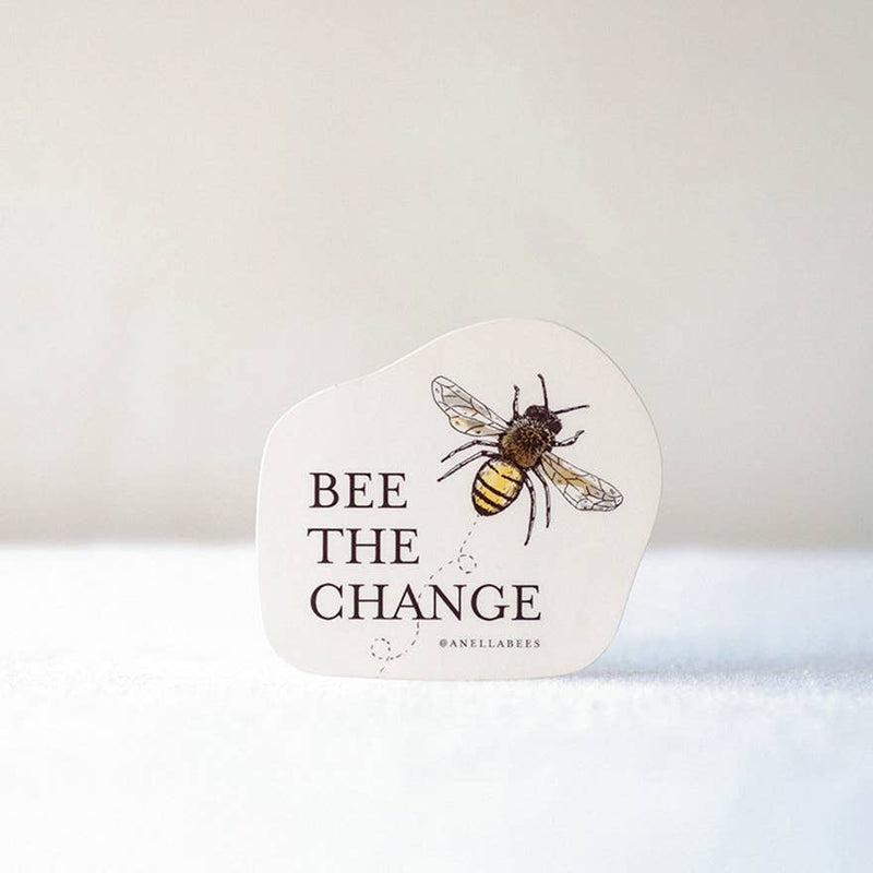 Bee the Change Sticker