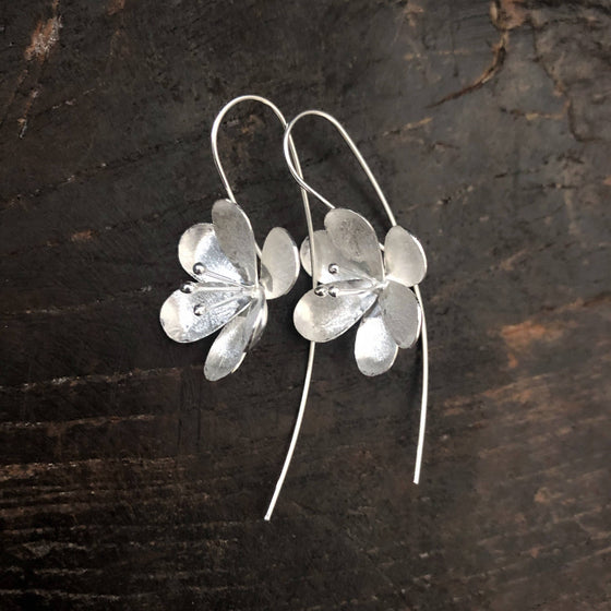 Sterling Blossom Earrings