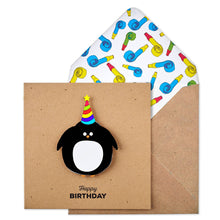  Happy Birthday Penguin Card