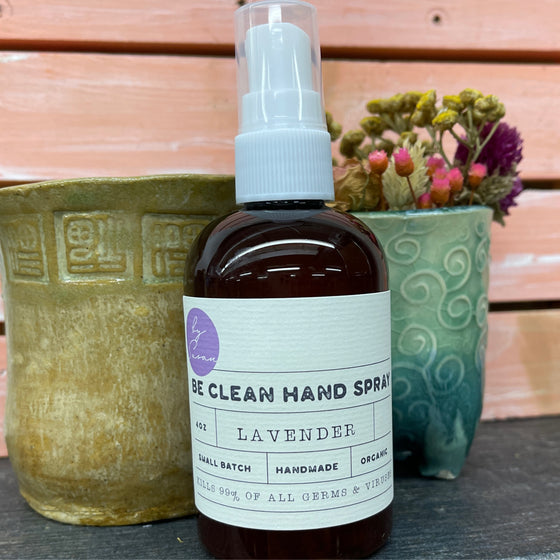 Lavender Be Clean Hand Spray 4 OZ